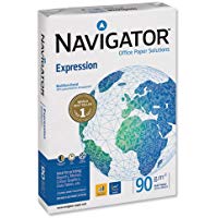 Navigator Expression - Paquete de 500 folios de papel para impresora/fotocopiadora 90g/m&sup2; A4, color blanco