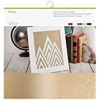 Cricut Foils - L&aacute;minas Adhesivas met&aacute;licas de Cobre Inoxidable (30,48 x 121,92 cm)
