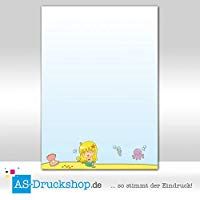Dise&ntilde;o Papel Ni&ntilde;os&nbsp;&ndash;&nbsp;Sirena Millie/25&nbsp;hojas/DIN A5/90&nbsp;g de Compensar Papel