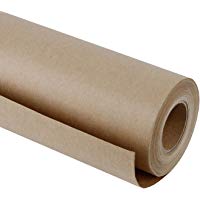 RUSPEPA Rollo De Papel Kraft Marr&oacute;n - 91,4 Cm X 30 M - Papel Reciclado Perfecto Para Envoltura De Regalos, Artesan&iacute;a, Embalaje, Revestimiento De Pisos, Esclusa, Paquete, Mesa Corredor