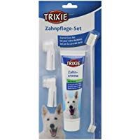 Trixie Set Higiene Dental, Pasta y cepillos Dedos