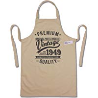 My Generation Gifts 1949 Vintage Year - Aged To Perfection - 70 Cumplea&ntilde;os Regalos / 30 a&ntilde;os Delantal para Hombre