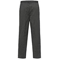 WAIWAIZUI Trabaja Pantalones de Cocinero Negro