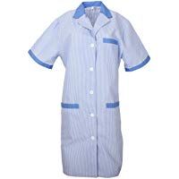 MISEMIYA - Bata SE&Ntilde;ORA Mujer EST&Eacute;TICA Uniforme Laboral Dentista CLINICA Doctores Limpieza Veterinaria SANIDAD HOSTELER&Iacute;A Ref.T8162