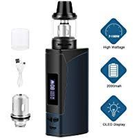 Cigarrillos electr&oacute;nicos,YumaPuff Armor 100w, E Cigs, Bater&iacute;a recargable de 2000 mah, Enorme Kit de Vape con pantalla,Sin Nicotina y Sin E-l&iacute;quido