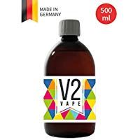 V2 Vape Propylene Glycol PG E-Liquid Base Base 500ml 0.5L Calidad Pharma pura para auto-mezclado de l&iacute;quidos electr&oacute;nicos 0mg libre de nicotina