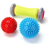 Masajeadores de Pies - RIGHTWELL Rodillo Masaje Pies y Masajeadores de Pelotas para Fascitis Plantar,M&uacute;sculo,Cervical, Espalda, Nalgas, Hombro, Brazos