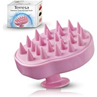 Terresa Masajeador Cuero Cabelludo, Cepillo del Massager del Champ&uacute; del Masajeador de lavado de cuerpo para aliviar el estr&eacute;s, Peine de Silicona Masaje de pelo de mano Para Hombres, Mujeres y Ni&ntilde;os