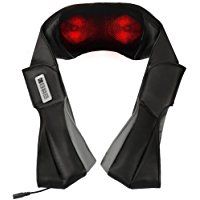 NURSAL Shiatsu Masajeador Cervical Masajeador de Cuello y Hombros 3D de frotamiento profundo para cuello y hombros con calor y terapia de vibraci&oacute;n para el dolor de pies, espalda, cuello y hombros