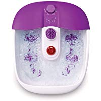 Sensio Hidromasaje Spa para Pies | Consiente sus Pies con Calor, Burbujas y Masaje | Kit de de Cuidado Todo en Uno para el Hogar | Ba&ntilde;era El&eacute;ctrica y Sesiones de Masaje Terap&eacute;utico + Set de Pedicura