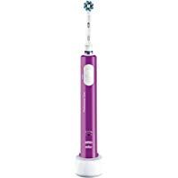Oral-B PRO 600 CrossAction Cepillo de Dientes El&eacute;ctrico Recargable Con Tecnolog&iacute;a Braun, Edici&oacute;n Purple