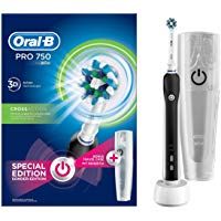 Oral-B PRO 750 CrossAction Cepillo de Dientes El&eacute;ctrico Recargable Pack Regalo