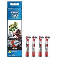 Oral-B Cabezales de Recambio para Cepillo de Dientes El&eacute;ctrico de Star Wars x4