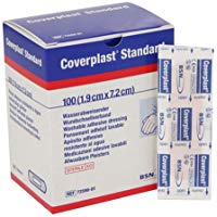 Tiritas Pl&aacute;stico Coverplast Standard 7cm x 2 cm-Caja 100 u