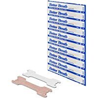 100x tiras nasales contra los ronquidos tiritas nasales antirronquidos para respirar mejor by Better Breath by AirPromise Health Care - talla L 66 * 19mm