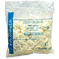 Dediles procesado l&aacute;tex talla: Small/&nbsp;&ndash;&nbsp;Juego de 100
