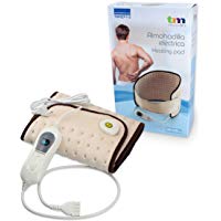TM Electron TMHEP112 - Almohadilla El&eacute;ctrica para la Zona Lumbar y Abdominal, con 3 niveles de temperatura, transpirable y lavable