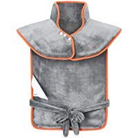 OMORC Almohadilla El&eacute;ctrica Espalda y Lumbar, 120W Calentar R&aacute;pido, 3 Niveles Temperatura, Lavable Manta Electrica, Aliviar Dolores y Calambres, Anti- Sobrecalentamiento y Apagado Autom&aacute;tico 85x65cm