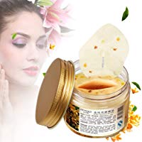 Mascarilla Col&aacute;gena de Ojos Antiarrugas Osmanthus Almohadillas Oculares Antienvejecimiento Hidratante la Piel Blanca y Suave Elimina las Ojeras y la Hinchaz&oacute;n (40 Pares/botella)