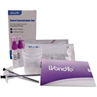 WONDFO 2 pruebas de fertilidad masculina de concentraci&oacute;n de esperma de un paso.