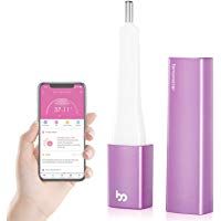 Femometer Vinca Term&oacute;metro Basal &ndash; con APP (iOS y Android) en Espa&ntilde;ol &ndash; Realiza Seguimiento de los D&iacute;as F&eacute;rtiles y Predice la Ovulaci&oacute;n para la Planificaci&oacute;n Familiar (Color P&uacute;rpura)