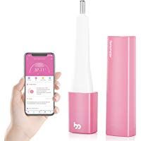 Femometer Vinca Term&oacute;metro Basal &ndash; con APP (iOS y Android) en Espa&ntilde;ol &ndash; Realiza Seguimiento de los D&iacute;as F&eacute;rtiles y Predice la Ovulaci&oacute;n para la Planificaci&oacute;n Familiar (Color Rosa)