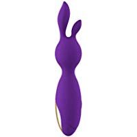 Huevo Vibrador Juguete Sexual Estimula Vibradores Masajeador Whisper Quiet USB recargable Potente modo multifunci&oacute;n Huevo Saltando Er&oacute;ticade Mujeres Impermeable Punto G Inal&aacute;mbrico Remoto (Morado)