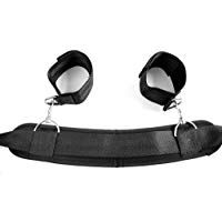 Imixcity Erotic Bondage Kit Fetish Handcuffs Cintur&oacute;n Ajustable Para Piernas SM BDSM Para Parejas Con Dados Brillantes (Bondage & Dadi Luminosi)