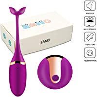 ZAMO EVA Huevo Vibrador Inal&aacute;mbrico de 10 Modos Vibrantes,USB Recargable y IP67 Impermeable. Tama&ntilde;o Perfecto y Facil de Limpiar y Llevar