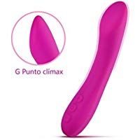 Lovey Angel Mujer Masajeardor de Silicona + 6 modos de vibraci&oacute;nes +consolador Sumergiable y carga por USB + vibrador para mujeres