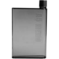 Lamdoo 420/350 ML Port&aacute;til Elegante Cuaderno Botella de Agua Viaje Taza de Pl&aacute;stico Bebidas