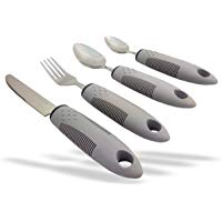 Cubiertos Con Agarre C&oacute;modo Medipaq &ndash; Geniales Para Ancianos - 1 Set (4 Piezas)