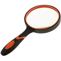 Sharplace Lupa de Mano de Cristal de Lectura Tama&ntilde;o Pr&aacute;ctico Lentes de Aumento