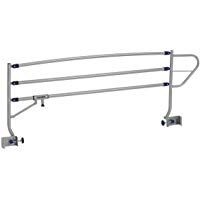 GERIALIFE Juego de barandillas abatibles para camas articuladas