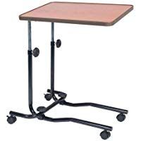 NRS - Mesa port&aacute;til con ruedas para cama