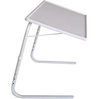 Protenrop Mesa port&aacute;til Regulable, Color Blanco