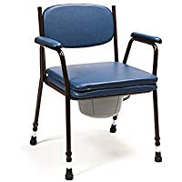 Silla WC con inodoro - modelo Anota Confort 053 sin ruedas y regulable en altura