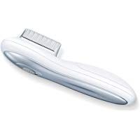 Beurer HT 15 - Peine el&eacute;ctrico anti-piojos, color blanco silver