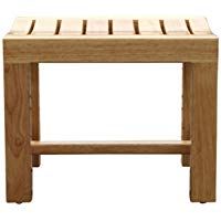 Taburetes de Ducha/ba&ntilde;o Taburete de Asiento de Madera Taburete de Cambio de Zapatos de Madera para Ancianos/discapacitados Antideslizante para Trabajo Pesado M&aacute;x. 250kg