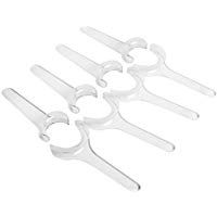 Denshine 8pcs/4Sets Dental T-Shape Intraoral Cheek Lip Retractor Intraoral Opener S+L Dental C-Forma Intraoral Labios Mejillas Separador Intraoral Abrelatas