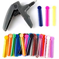 SUPVOX 41PCS ortodoncia dental ligadura el&aacute;stica lazos bandas de goma tirantes elastom&eacute;ricos