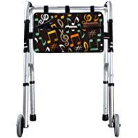 QEES GJB704 - Bolsa para andador con marco universal y funda de almacenamiento para silla de ruedas