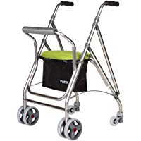 Forta fabricaciones - Andador de 4 ruedas para ancianos Kanguro FORTA - Kanguro, Verde