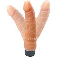 Vibrador LZYD potente, con tacto realista, color negro
