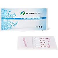 Set con 10 Test multidrogas para la detecci&oacute;n de 5 drogas: THC, cocaina, anfetaminas, metanfetaminas y opi&aacute;ceos