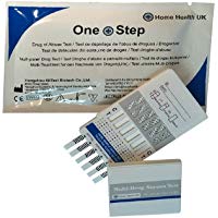 Test de Drogas Formato Panel - Detecta 7 Drogas en Orina: Coca&iacute;na, Cannabis (Marihuana, Hachis, THC), Hero&iacute;na, Speed, Valium, Metanfetaminas y Metadona