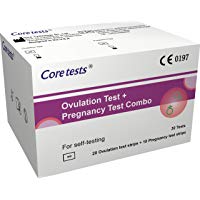 Core Tests - 20 Pruebas de Ovulaci&oacute;n 25 mIU/ml y 10 Tests de Embarazo 25mIU/ml