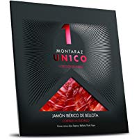 Montaraz Unico, Jam&oacute;n ib&eacute;rico 100%, bellota, cortado a cuchillo - 80 gr