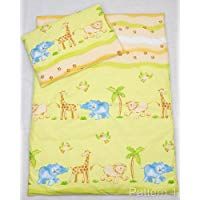 Baby Comfort - Funda de edred&oacute;n y de almohada 100% algod&oacute;n, para cuna