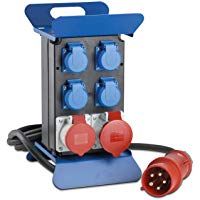 AS Schwabe 60506 Stecky - Distribuidor de corriente (400&nbsp;V II, IP44 en exteriores)